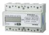 Three Phase 4 Wire Din Rail KWH Meter With Far Infrared and RS485