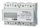 Three Phase 4 Wire Din Rail KWH Meter With Far Infrared and RS485