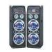 Double 10 Inch Bluetooth Portable Speaker PA System With Wireless Microphone