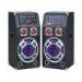 Karaoke 100 Watt Portable Bluetooth PA Speakers With Equalizer And Mic Input