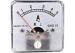 Square Moving Iron Analogue Panel Meters Direct Input AC Ammeter