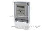 IP54 Single Phase Electricity Active Digital Energy Meter LCD Display