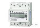 Three Tariff Single Phase Two Wire Multifunction Energy Meter of Din Rail Mounting