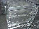 Width 400mm Metal Catwalk pre - galvanized steel scaffolding planks