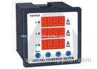 Programmable Single Phase Digital DC Ammeter Combination Reading For 3 Current