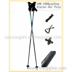 Carbon Alpine Ski Poles