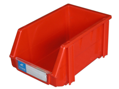 adjustable shelving system with bins