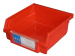 plastic parts bins used in warehouse