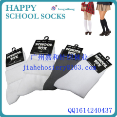 Teenage Ankle School Socks Manufacturer Custom White Black socks