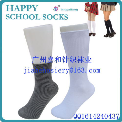 Teenage Ankle School Socks Manufacturer Custom White Black socks