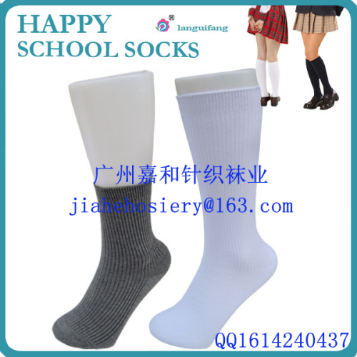 China socks manufacturer custom school student uniform socks