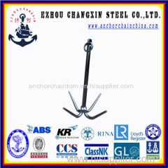 steel four claws anchor