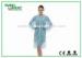 Laboratory Gowns Blue Disposable Lab Coats with ISO / CE Certified