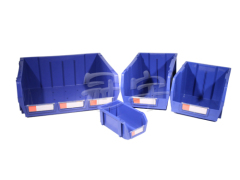 plastic storage bin for panel