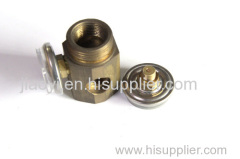 Precision machining copper valve body