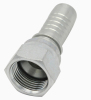 Swaged hose fitting JIC 74 degree cone thread female hydraulic hose fitting 26711 26711T