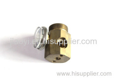 Precision machining brass valve body