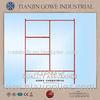 Red painted lightweight scaffolding system 1200*1700mm silver Q195 materials