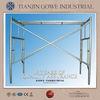Metal scaffolding h frame / ladder scaffolding system With Universal wheel