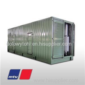 Containerized Standby Mtu Diesel Gensets
