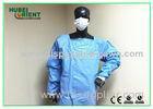 Blood Proof Blue Disposable Dental Gowns Tyvek Protective Clothing