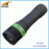 1W LED Plastic torch zoomble lantern portable lantern 80Lumen high power hook lamp zoomble table 3AAA lamp camping lamp