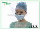 Nonwoven White Blue Green Disposable Face Mask Anti Fog Visor