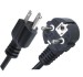 UL/VDE 3pin power cord electrical cable