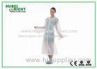 Lightweight Polythene Clear Disposable Visitor Coat for Adult