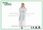 Polythene White / Transparent Disposable Raincoats For Women