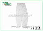 Safety Waterproof White Mens Disposable Pants For Travelling