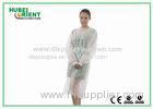 Knitted Wrist PP PE Disposable Isolation Gowns Water Resistant