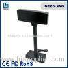 Full Flat Point of Sale VFD Customer Display / USB epos customer display