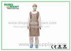 Polythene Single Disposable Medical Aprons for Medical / Surgical