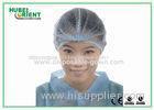 OEM Polypropylene Disposable Head Cap Single / Double Elastic 19" 20