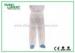 White Soft Nonwoven Polypropylene Disposable Trousers Non Toxic