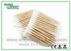 Hospital Disposable Products Surgical Wooden Cotton Swabs 3"