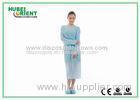 Fluid Resistant CPE Disposable Protective Gowns 35 Gsm 63 Gsm