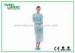 Fluid Resistant CPE Disposable Protective Gowns 35 Gsm 63 Gsm