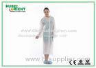 Polythene Disposable Protective Suits PE White Raincoat Poncho