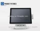 Gold 15 inch 32 bit 2 Touch POS System / epos With Plastic Case