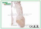 Hospital Microporous Disposable Foot Gloves With Anti Slip PVC Sole