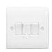 10A Wall Switch Industrial Electrical Parts with PC and Copper Material