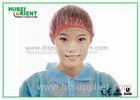 Free Size Colorful Waterproof PE Shower Cap Disposable Easy To Wear