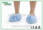 Blue Nonwoven Disposable Shoe Cover for Protection Cleanroom Use