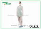 Non Toxic Polypropylene Disposable White Overalls Without Hood / Feetcover