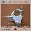 Galvanized Board Retaining Coupler / Drop Forged swivel coupler