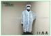 OEM Breathable Disposable Lab Coats with Hook / Loop Closure