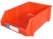 plastic storage bin matched with shelving trolley