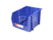 plastic storage bin with racking trolley